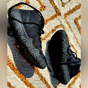 Kids All Black Nike Shoes